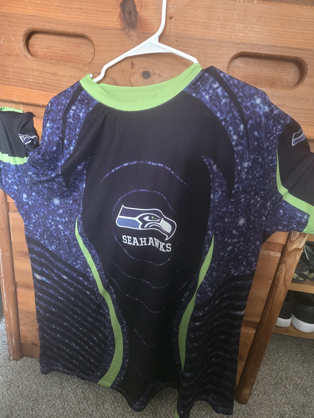 Womens Plus Size SEAHAWKS shirt